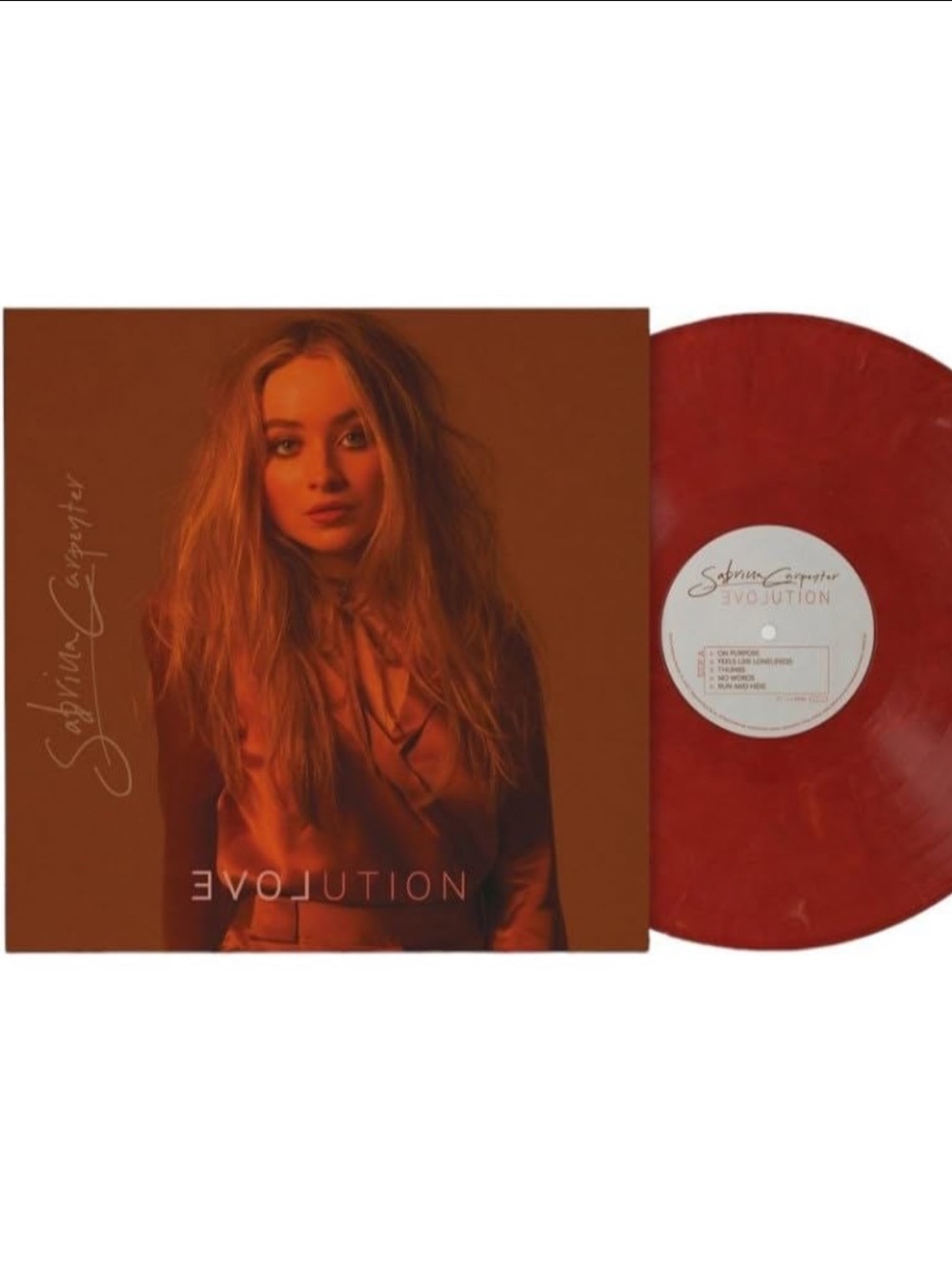 NEW - SABRINA CARPENTER - EVOLUTION - URBAN OUTFITTERS VINYL